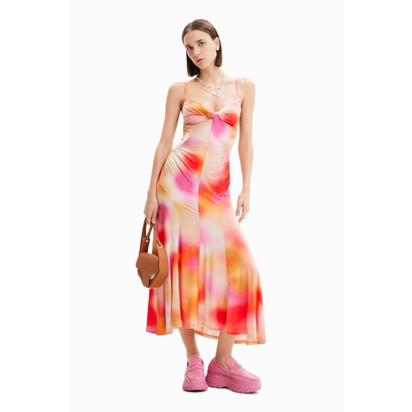 Desigual Dresses & Skirts - Desigual Maitrepierre Slim Midi Dress